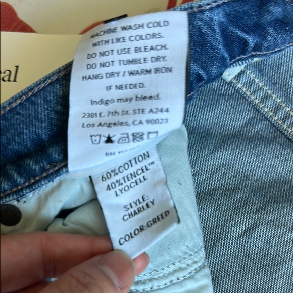 Boyish Blue High-Rise Flare Jeans - Picture 8 of 10